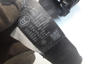 MG, MG 5 I (2020–2026) Rear seat belt 10445711 - 3