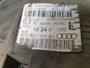 AUDI A4 B7 (2004–2008) Scheinwerfer vorne 8E0941003AJ - 3