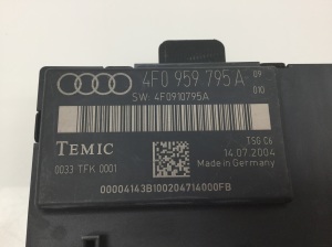 AUDI A6 C6 (2004–2011) Front door control unit 4F0959795A - 3