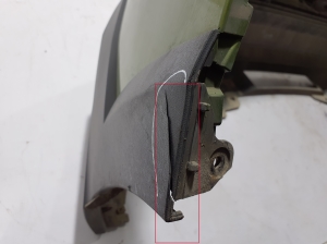 Volkswagen Taigo CS1 (2020–2026) Heckstoßstange 2G7807421 - 2