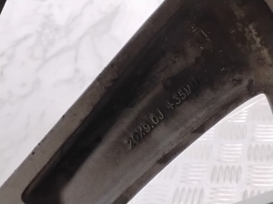 Tesla Model X X (2015–2026) Velg 102724400A - 8