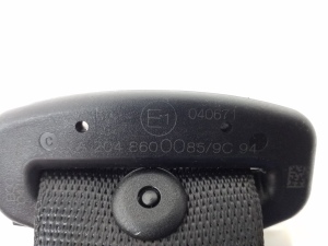 Mercedes Benz C-Class 204 (2007–2014) Tagumine turvavöö A2048600085 - 2