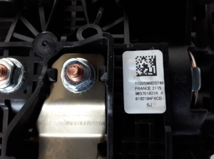 RENAULT Scenic (2009–2015) Rooli turvapadi 985701921R - 3