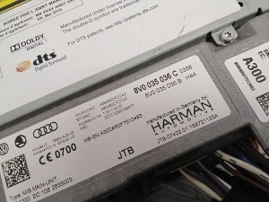 AUDI A3 8V (2012–2020) CD/DVD-Wechsler 8V0035036C - 2