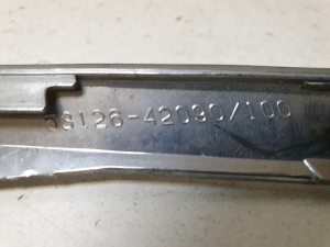 TOYOTA RAV 4 A4 (2012–2018) Priekšējās restes hroma apdare 5312642090 - 4