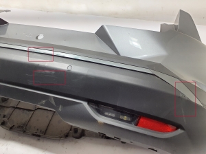RENAULT Scenic E-Tech I (2024–2026) Rear bumper 850120328R - 4