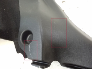 Infiniti Q30 (2015–2018) Trunk side trim panel 849535DA0A - 5