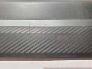 RENAULT Scenic E-Tech I (2024–2026) Rear side door molding 828206526R - 3