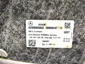 Mercedes Benz EQE V295 (2022–2026) Salongi põrandavaip A2956805002 - 2