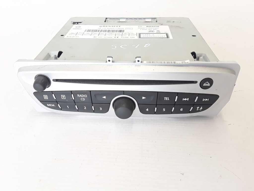 RENAULT Scenic 3 generation (2009-2015) Music Player With GPS 281155040R 21086259