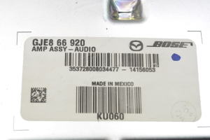 Mazda 6 (2012–2026) Audio amplifier GJE866920 - 2