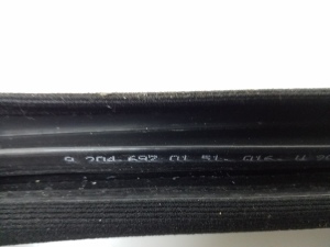 Mercedes Benz C-Class 204 (2007–2014) Rear side door seal A20469701519B00 - 2