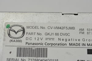 Mazda 6 (2012–2026) Radio (head unit) CVVM42F5JMB - 5