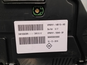 RENAULT Zoe (2012–2026) Instrument cluster 248103628R - 3