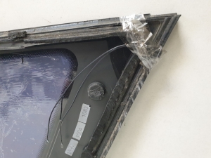 AUDI A4 B7 (2004–2008) Seitenscheibe hinten (Karosserie) 43R00081 - 2