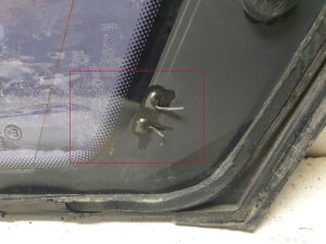 AUDI A4 B7 (2004–2008) Seitenscheibe hinten (Karosserie) 43R00081 - 3