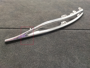 Mercedes Benz EQE V295 (2022–2026) Tagumise kaitseraua iluliist A2958851901 - 3