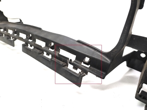Mercedes Benz EQE V295 (2022–2026) Rear bumper bracket A2958859400 - 2
