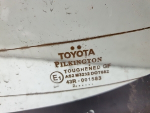 TOYOTA Corolla (2004–2007) Heckscheibe 43R001583 - 3