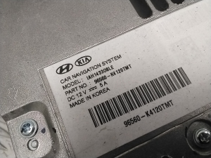 Hyundai Kona (2017–2023) Audio, Video, Navigation 96560K4120TMT - 3