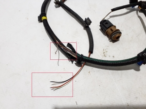 VOLVO C 40 I (2022–2026) Rear parking sensor cable 32359185 - 2