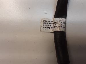 MG, MG 5 I (2020–2026) Negative battery cable 10753135 - 3