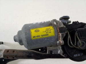 Kia Niro (2016–2022) Windshield wiper mechanism and its parts - 2