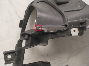 RENAULT Zoe (2012–2026) Nebelscheinwerferhalter vorne 269160841R - 2