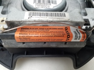 VOLVO S80 I (1998–2006) Stūres drošības spilvens 8626844 - 3
