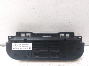Mercedes Benz GLK-Class 204 (2008–2015) Heater control panel A2048305890 - 4