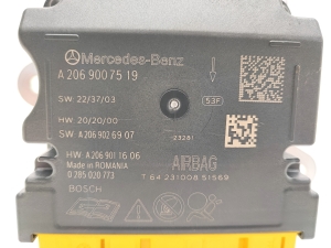 Mercedes Benz EQE V295 (2022–2026) Turvapadja moodul A2069007519 - 3
