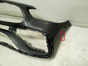 Mercedes Benz C-Class 206 (2021–2026) Priekšējais bamperis A2068858401 - 3