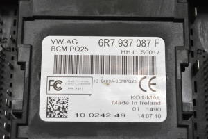 Skoda Fabia MK 2 (2007–2014) Comfort control module 6R7937087F - 3