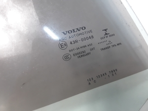 VOLVO V40 (2012–2019) Aizmugurējo sānu durvju stikls 31386767 - 2