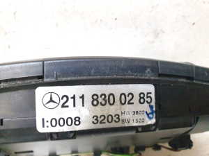 Mercedes Benz E-Class W211 (2002–2009) Heater control panel 2118300285 - 2