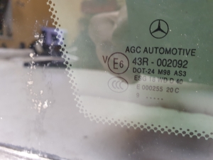 Mercedes Benz GLK-Class 204 (2008–2015) Seitenscheibe hinten (Karosserie) 43R002092 - 6