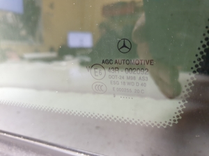 Mercedes Benz GLK-Class 204 (2008–2015) Seitenscheibe hinten (Karosserie) 43R002092 - 2