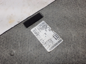 AUDI A5 (2016–2026) Trunk carpet 8B9863463 - 2