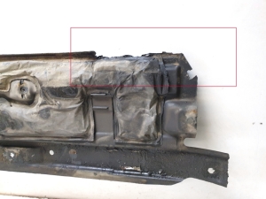 Mercedes Benz GLK-Class 204 (2008–2015) Unterbodenschutz A2046100108 - 2