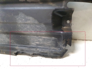 Mercedes Benz GLK-Class 204 (2008–2015) Unterbodenschutz A2046100108 - 5