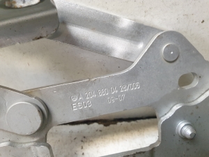 Mercedes Benz GLK-Class 204 (2008–2015) Hood hinge A2048800428 - 4