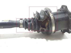 AUDI A5 (2016–2026) Front drive shaft and its parts 8B3407271F - 3