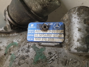 Mercedes Benz GLK-Class 204 (2008–2015) Turbo jahutustoru A6510903480 - 3
