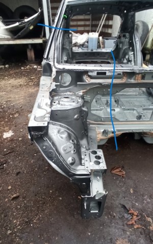   Front outrigger  - 641007864R 