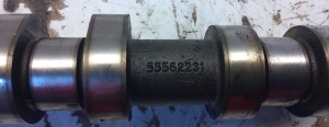 Opel Astra J (2009–2017) Camshaft 55562231 - 3