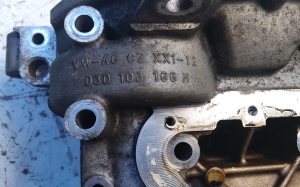 Skoda Fabia MK 2 (2007–2014) Motorblock 03D103166H - 3