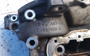 Skoda Fabia MK 2 (2007–2014) Motorblock 03D103166H - 2