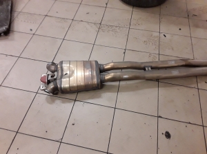 Porsche Panamera 971 (2016–2026) Muffler 971253607KY - 2