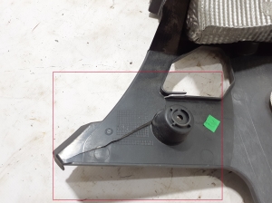 Porsche Panamera 971 (2016–2026) Rear bumper inner frame 971807453B - 4