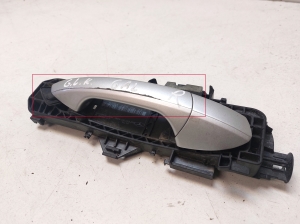 Mercedes Benz GLK-Class 204 (2008–2015) Rear side door exterior handle A2042600834 - 3
